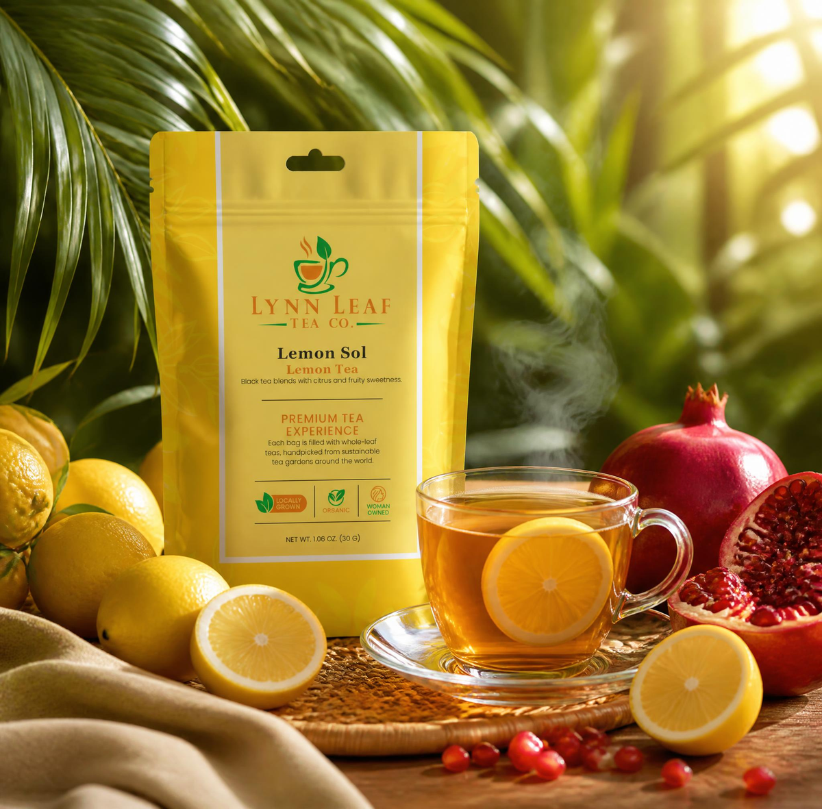 Lemon Sol - Lemon Pomegranate Black Tea