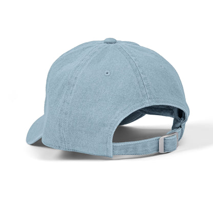 Tea Girlie Embroidered Denim Baseball Cap