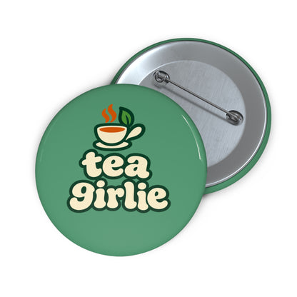 Tea Girlie Pin- Green
