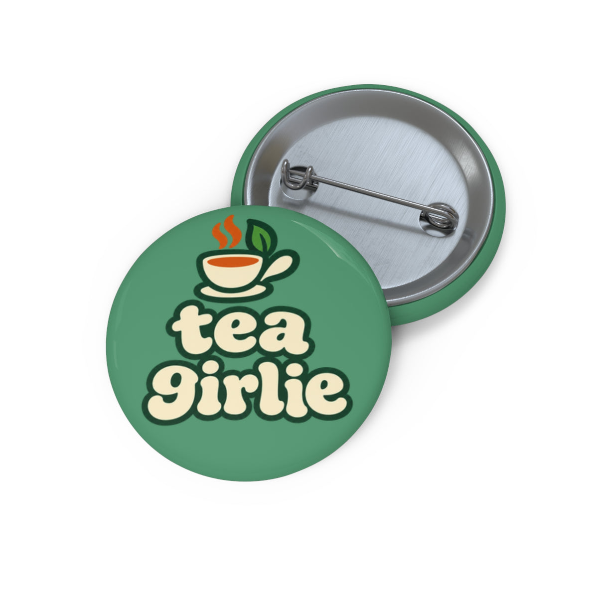 Tea Girlie Pin- Green