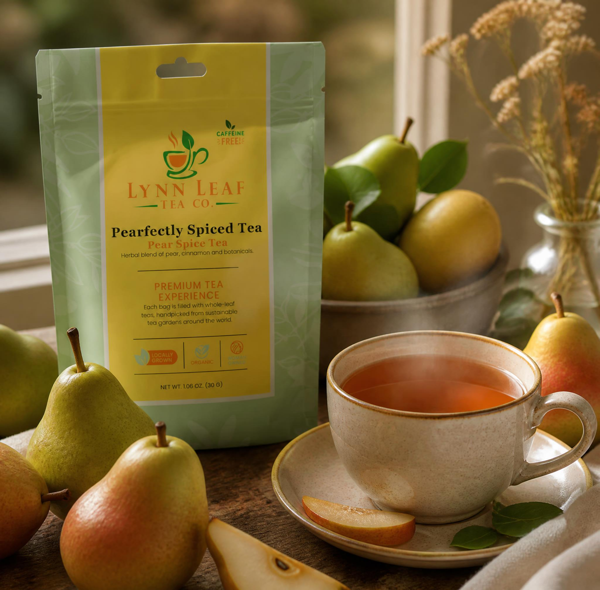 Pearfectly Spiced - Pear Cinnamon Herbal Tea